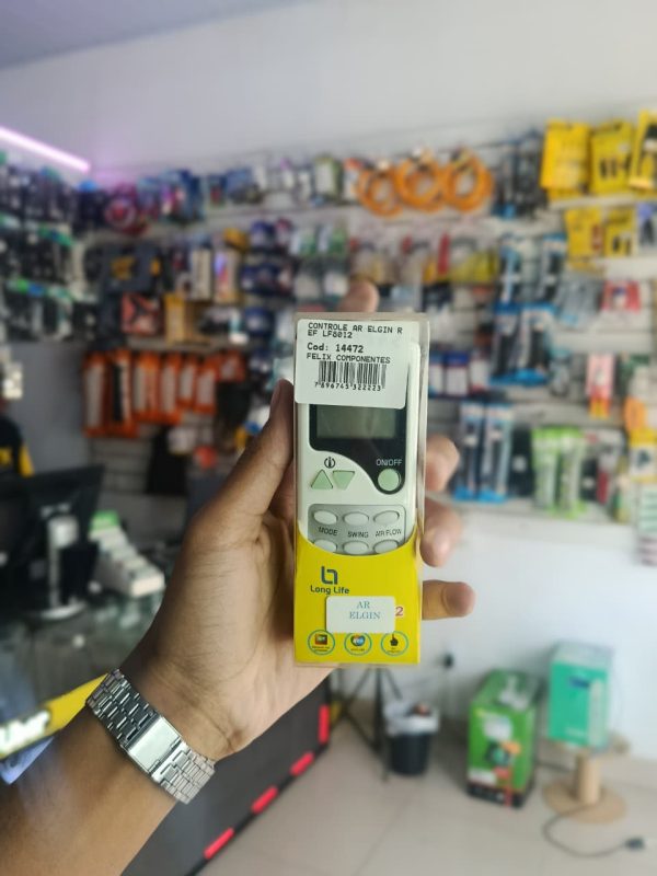 Controle de Ar Condicionado ELGIN modelo LF8012