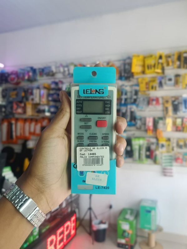 Controle de Ar Condicionado ELGIN Modelo LE 7420
