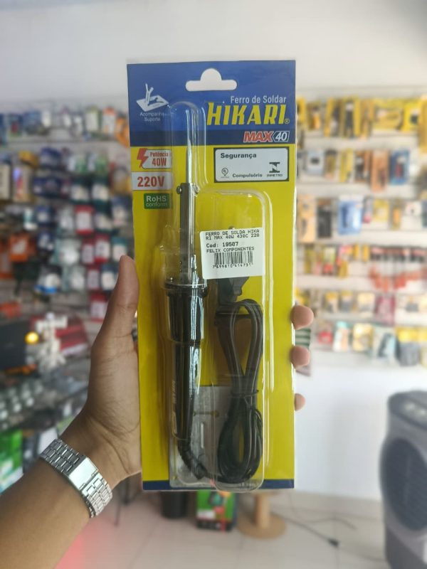 Ferro de Solda Max 40 – 220V HIKARI