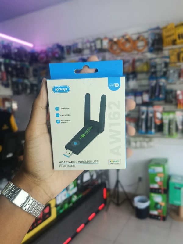 Antena Wi-Fi USB 2.4G & 5.8G KNUP