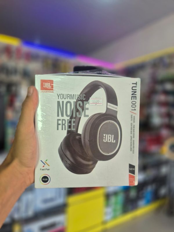 Fone de ouvido Sem Fio Bluetooth 6 Horas de Bateria Dobrável JBL TUNE 001 PRETO