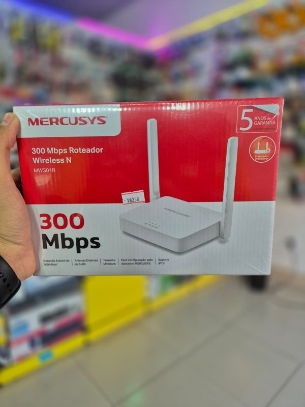 Roteador Wi-Fi 4 Fast Ethernet N 300Mbps