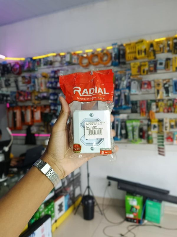 2 Tomadas Distanciadas Radial BCA
