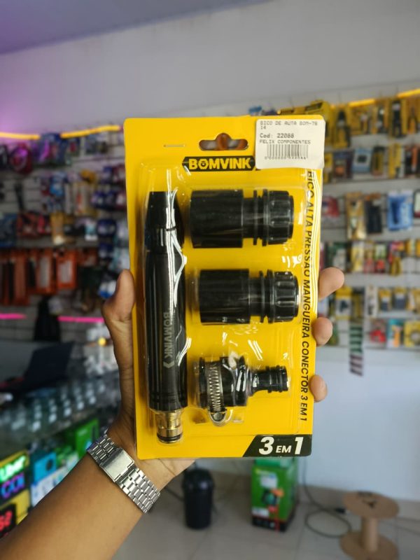 Bico de Auta Pressão Mangueira Conector BOMVINK