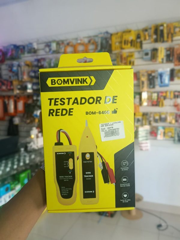 Testador/Localizador de Rede BOMVINK