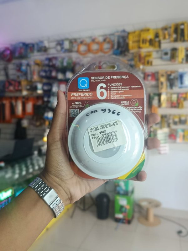 Sensor de Presença Multifuncional QUALITRONIX