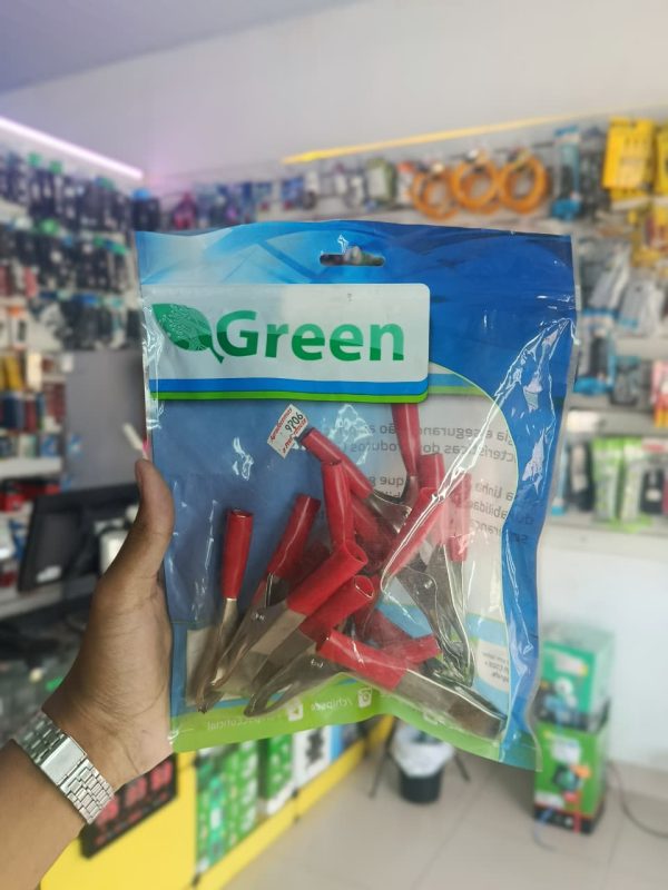 Garra Jacaré 50A – Vermelho