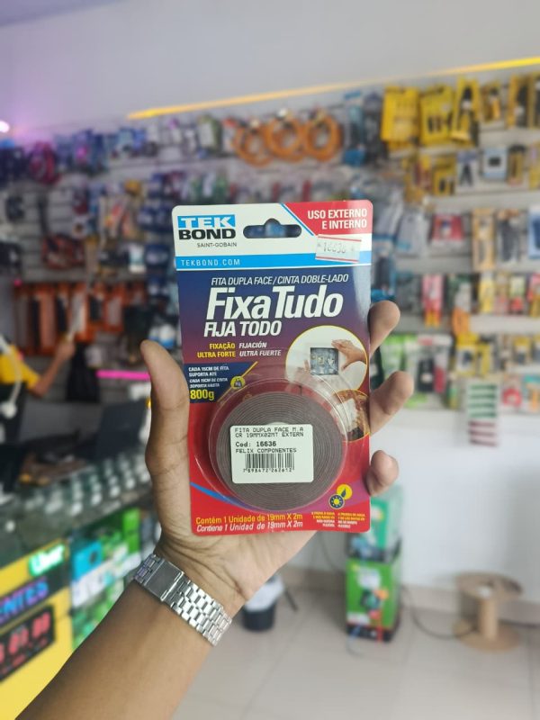 Fita Dupla Face Ultra Forte TEK BOND