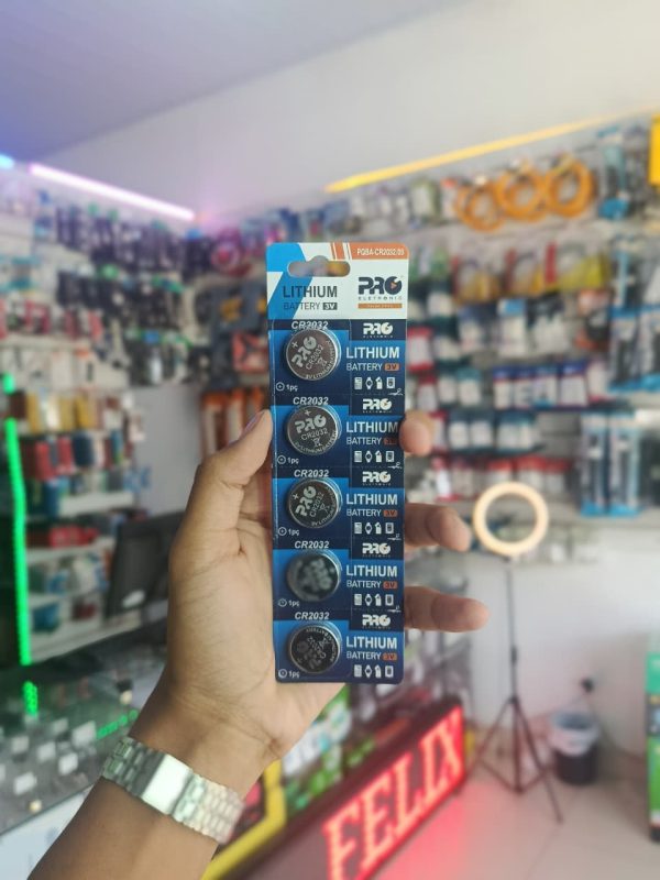 Bateria de Lítio 3V PRO ELETRONIC