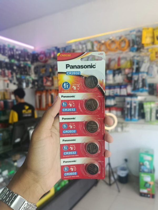 Bateria de Lítio 3V CR-2032 PANASONIC
